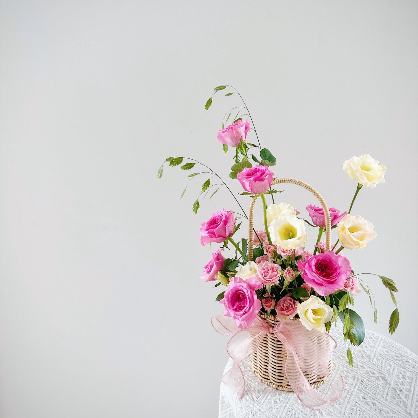 MAMMA MIA! | Fresh Flowers In A Flower Basket