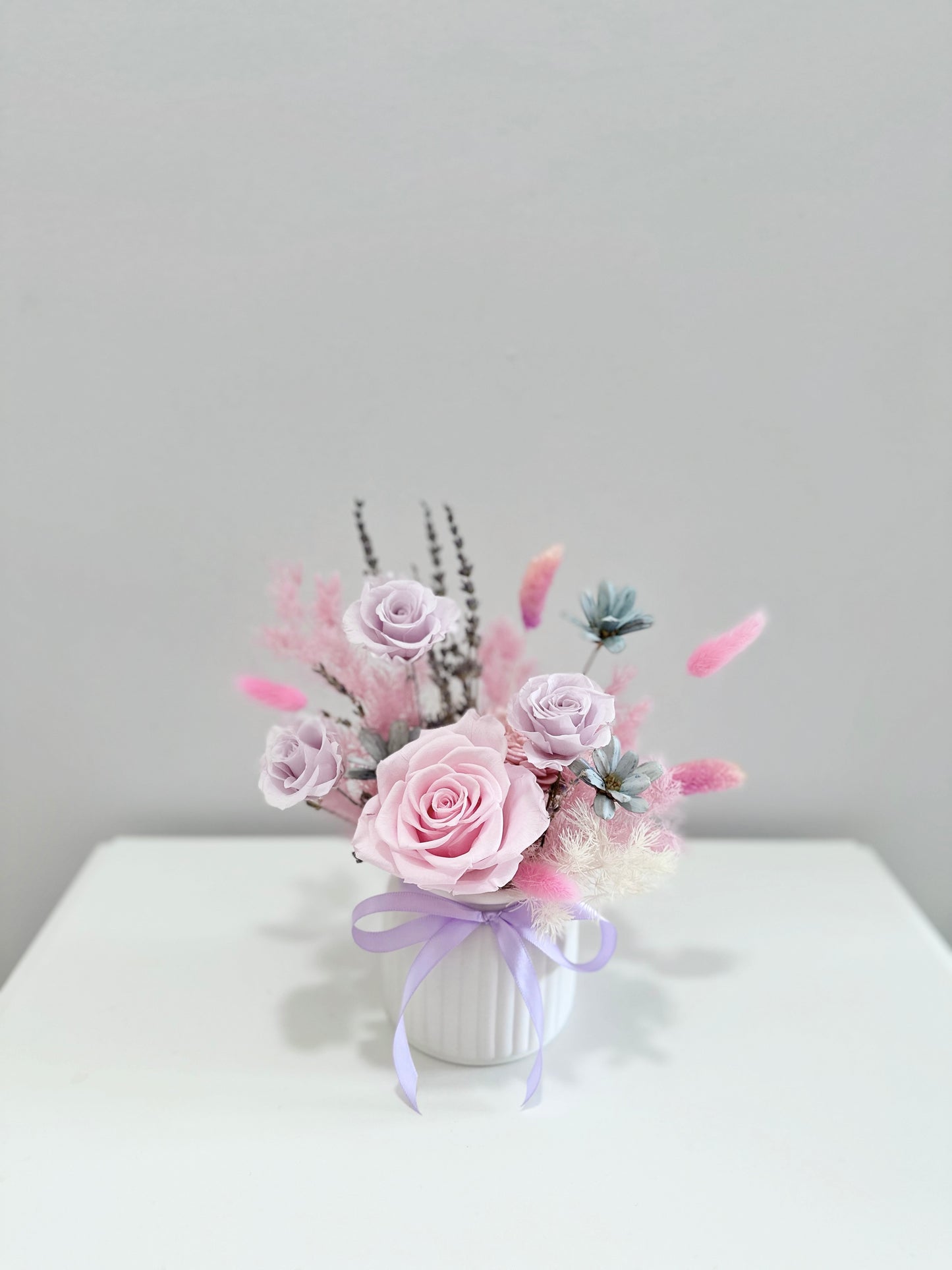 LAVENDER | Preserved Flowers in a Vase