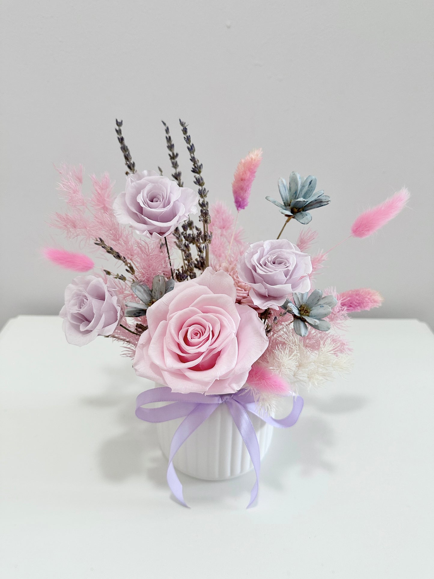 LAVENDER | Preserved Flowers in a Vase